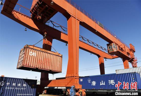 2021年中蒙最大陆路口岸接运中欧班列同比创新高