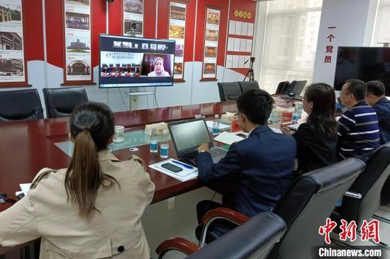 培训现场。 杨萱 摄 培训现场。 杨萱 摄