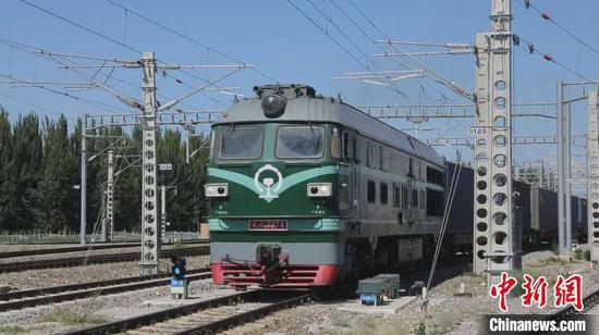 全国首趟“合肥—布达佩斯”中欧班列经新疆口岸出境