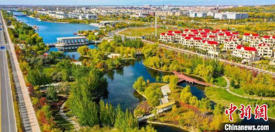 美丽的北屯市新区一角。(资料图) 李正虎 摄 美丽的北屯市新区一角。(资料图) 李正虎 摄