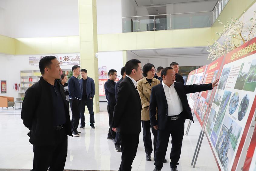 第十批、十一批温州市援疆指挥部赴一师阿拉尔市九团调研