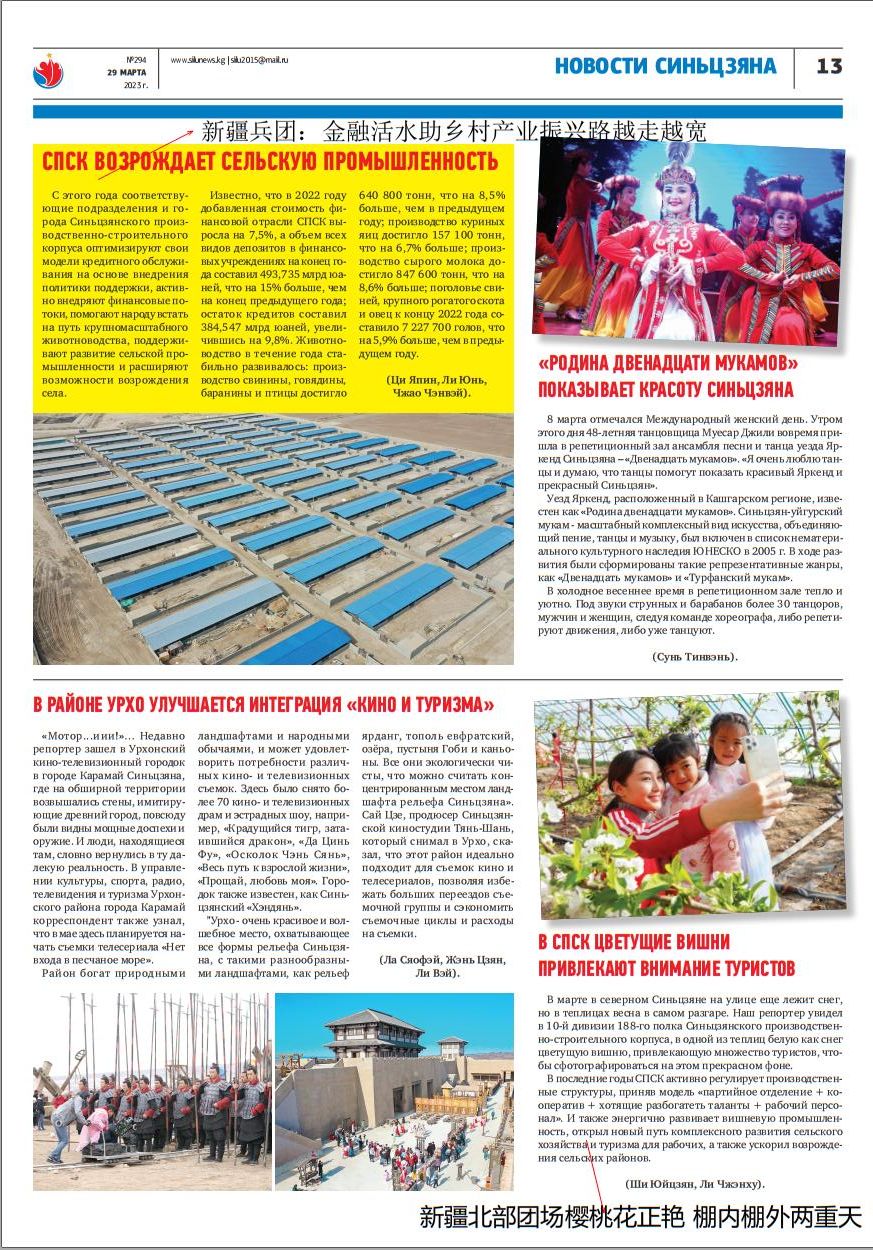 新疆兵团：金融活水助乡村产业振兴路越走越宽