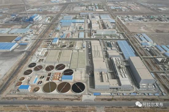 阿拉尔市中泰纺织科技有限公司全貌。林国强 摄 阿拉尔市中泰纺织科技有限公司全貌。林国强 摄